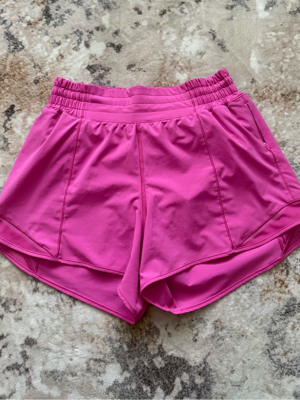 lululemon athletica Hot Pink Athletic Shorts